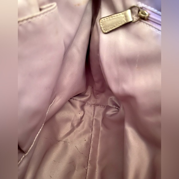 Coach Colette Elevated Metallic Gold Leather Hobo Shoulder Bag - Picture 7 of 9